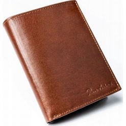 SKÓRZANY PORTFEL MĘSKI PIERRE ANDREUS SKÓRA RFID. Portfele męskie PIERRE ANDREUS, bez wzorów, ze skóry. Za 79,90 zł.