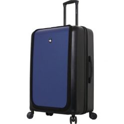 Mia Toro walizka podróżna M1709/2-L - czarna/niebieska. Niebieskie walizki sportowe. W wyprzedaży za 686,00 zł.