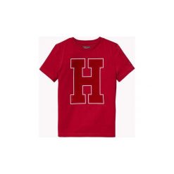 T-shirty z krótkim rękawem Dziecko Tommy Hilfiger KB0KB04280 ESSENTIAL H. Czerwone t-shirty chłopięce TOMMY HILFIGER, bez wzorów, z krótkim rękawem. Za 121,20 zł.
