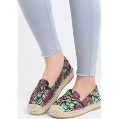 Espadryle damskie: Czarno-Fuksjowe Espadryle Street Life