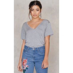 T-shirty damskie: Rut&Circle T-shirt Julia Cross – Grey