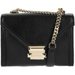 Michael Kors Torebka Crossbody Czarna. Czarne torebki klasyczne damskie marki Michael Kors, bez wzorów, bez dodatków. Za 1289,00 zł.