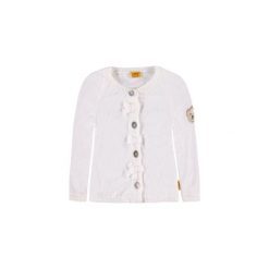 Swetry chłopięce: Steiff Girls Sweter cloud dancer