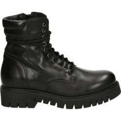 Botki - 2STEEL201 7NE. Czarne botki damskie skórzane marki Venezia. Za 419,00 zł.