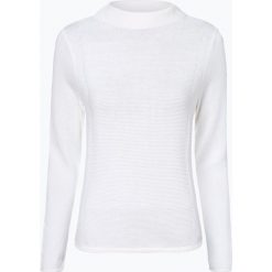 Marie Lund - Sweter damski, biały. Białe swetry damskie Marie Lund, s, bez wzorów, z bawełny, bez rękawów, bez kaptura. Za 179,95 zł.