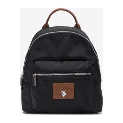 U.S. Polo Assn New Castle Plecak Czarny. Czarne plecaki damskie U.S. Polo Assn., w paski, z materiału. Za 378,95 zł.