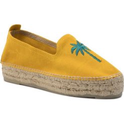 Espadryle Manebi Slippers D F 5.0 D0. Żółte espadryle damskie Manebi, bez wzorów, bez obcasa, bez zapięcia. W wyprzedaży za 349,00 zł.