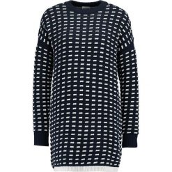 Swetry klasyczne damskie: Noisy May Tall MMESH Sweter dark blue