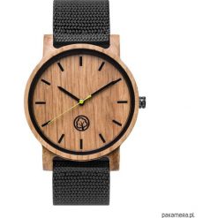 Drewniany Zegarek | John Nylon. Brązowe zegarki męskie Pakamera. Za 299,00 zł.