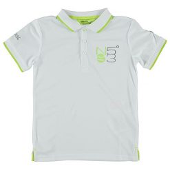 T-shirty chłopięce z krótkim rękawem: Koszulka polo „Talor” w kolorze białym