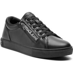 Sneakersy VERSACE JEANS - E0YTBSM8 70847 899. Czarne sneakersy męskie Versace Jeans, na co dzień, bez wzorów, z jeansu, klasyczne, bez zapięcia. Za 669,00 zł.