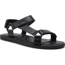 Sandały LASOCKI FOR MEN - MB-CASCAIS-26 Black. Czarne klapki męskie Lasocki For Men, bez wzorów, ze skóry. Za 119,99 zł.