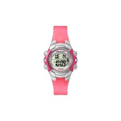Pulsometr zegarek sportowy Timex Marathon Digital. Szare zegarki damskie Timex, ze stali. Za 119,00 zł.