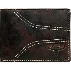 Portfel męski skórzany Buffalo Wild N992-HP-4. Pomarańczowe portfele męskie BUFFALO WILD, bez wzorów, ze skóry. Za 59,90 zł.