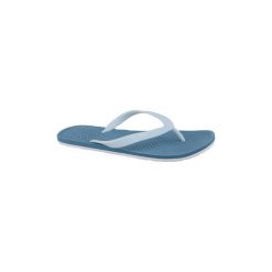 Japonki Under Armour Atlantic Dune W Slides 1252540-404. Niebieskie klapki damskie Under Armour, bez wzorów, bez obcasa. Za 79,99 zł.