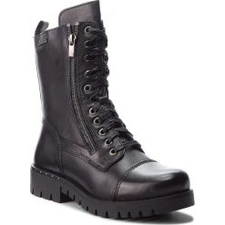 Trapery LASOCKI - RST-MISA-01 Czarny. Czarne buty zimowe damskie Lasocki, ze skóry. Za 299,99 zł.