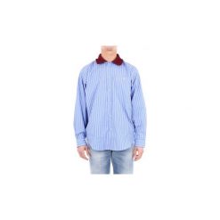 Koszule z długim rękawem Msgm 2540ME06184514. Szare koszule męskie MSGM, m, bez wzorów, bez kołnierzyka, z długim rękawem. Za 672,04 zł.