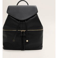 Mango - Plecak Cris. Czarne plecaki damskie Mango, z materiału. Za 139,90 zł.