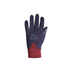 Rękawiczki Easywear gran-bordo. Niebieskie rękawiczki damskie marki FOUGANZA. Za 39,99 zł.