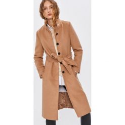 Answear Lab - Płaszcz. Brązowe kurtki damskie Answear Lab, s, bez wzorów, z poliesteru, bez kaptura. Za 369,90 zł.