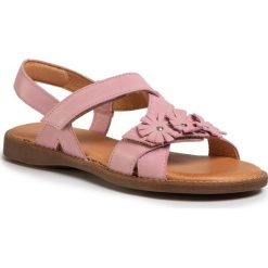 Sandały FRODDO - G3150157-3 S Pink. Różowe sandały dziewczęce Froddo, ze skóry, bez zapięcia. W wyprzedaży za 169,00 zł.