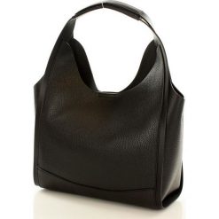 Shopper bag damskie: Torebka skórzana shopper bag ADDISON- czarna
