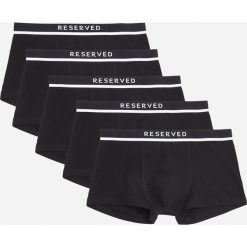5 pack czarnych bokserek - Czarny. Czarne bokserki męskie marki Reserved. Za 69,99 zł.
