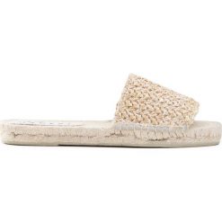 Espadryle MANEBI Beżowy. Brązowe espadryle damskie marki Manebi, bez wzorów, z tkaniny, bez obcasa. W wyprzedaży za 280,00 zł.