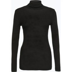 Golfy damskie: Drykorn – Damski sweter z golfem – Saree, czarny
