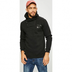 Sublevel - Bluza. Szare bluzy męskie Sublevel, s, z nadrukiem, z bawełny, z kapturem, bez rękawów, bez kaptura. W wyprzedaży za 59,90 zł.