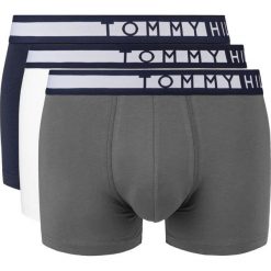 Tommy Hilfiger 3-pack Bokserki Niebieski Biały Szary. Szare bokserki męskie z elastanu. Za 192,95 zł.