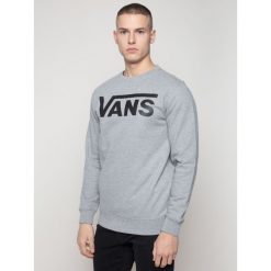 Bluza Vans Classic Crew II VN0A456AADY1. Szare bluzy męskie Vans, s, bez wzorów, z bawełny, bez kołnierzyka, bez rękawów, bez kaptura. W wyprzedaży za 169,00 zł.