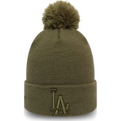 New Era LA Dodgers Czapka zimowa Zielony. Zielone czapki męskie New Era, na zimę, bez wzorów, z materiału. Za 128,95 zł.