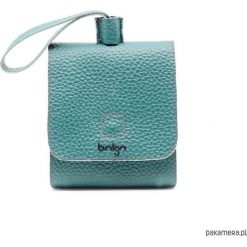 Torebka skórzana zielona Ines marki Bolsa. Zielone torebki klasyczne damskie Pakamera, bez wzorów, ze skóry, na ramię, bez dodatków. Za 289,00 zł.