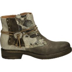 Botki - 3141 COM D-16. Szare botki damskie skórzane Venezia. Za 349,00 zł.
