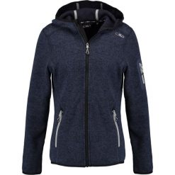 CMP Kurtka z polaru black/blue. Niebieskie kurtki sportowe damskie CMP, z poliesteru. W wyprzedaży za 216,75 zł.