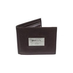 Portfele Rip Curl CARTERA RIP CRUL HEAVY METAL PU ALL DAY BWUFB3. Brązowe portfele męskie Rip Curl. Za 118,73 zł.
