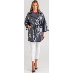 PŁASZCZ emporio armani. Szare kurtki damskie Emporio Armani, bez wzorów. Za 1247,20 zł.