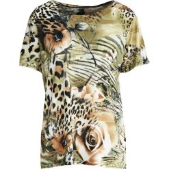 Bluzki damskie: Zielony T-shirt Rose