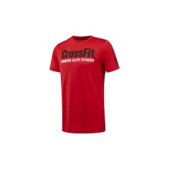 T-shirty z krótkim rękawem Reebok Sport CrossFit Speedwick F.E.F. Graphic Koszulka. Czerwone koszulki sportowe męskie marki Reebok Sport, s, z krótkim rękawem. Za 129,00 zł.
