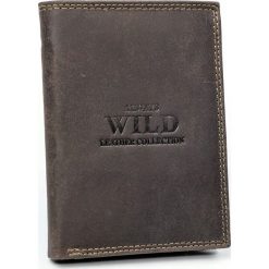 PORĘCZNY PORTFEL ALWAYS WILD | SKÓRA NATURALNA | N890-MHU BROWN. Brązowe portfele męskie ALWAYS WILD, bez wzorów, ze skóry. Za 47,90 zł.