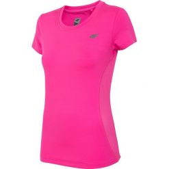 KOSZULKA 4F FITNESS RÓŻOWA H4L17 TSDF003 1971. Różowe t-shirty damskie marki 4f, l. Za 49,00 zł.