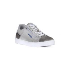 Buty Nero Giardini MP NERO GIARDINI COLORADO CENERE. Szare trampki męskie marki Nero Giardini MP, bez wzorów, bez zapięcia. Za 629,25 zł.