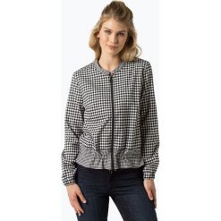 Comma casual identity - Blezer damski, czarny. Czarne bolerka i narzutki damskie marki comma casual identity, w kratkę, bez rękawów. Za 399,95 zł.