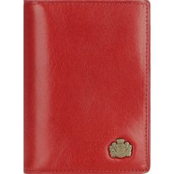 Etui na dokumenty 10-2-174-3. Czerwone portfele damskie marki Wittchen, bez wzorów. Za 89,00 zł.