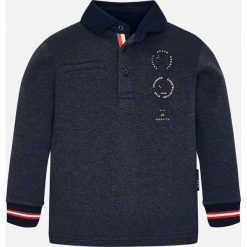 Mayoral - Longsleeve dziecięcy 92 - 134 cm. Niebieskie t-shirty chłopięce Mayoral, z nadrukiem, z bawełny, z krótkim rękawem. W wyprzedaży za 79,90 zł.