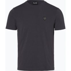 EA7 Emporio Armani - T-shirt męski, szary. Szare t-shirty męskie marki EA7 Emporio Armani, m, z aplikacjami, z bawełny. Za 329,95 zł.