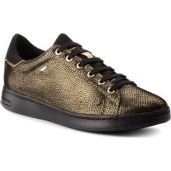 Sneakersy GEOX - D Jaysen A D621BA 0JSAF C2E9B Dk Gold/Black. Żółte półbuty damskie Geox, ze skóry ekologicznej. W wyprzedaży za 329,00 zł.