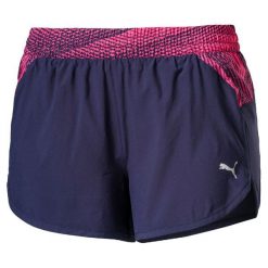Puma Spodenki Blast Graphic 3" Short W Peacoat-Aop L. Niebieskie spodenki damskie do fitnessu marki Puma, l, sportowe. W wyprzedaży za 105,00 zł.