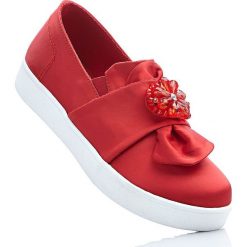 Buty wsuwane bonprix truskawkowy. Czerwone buty sportowe damskie marki KALENJI, z gumy. Za 79,99 zł.